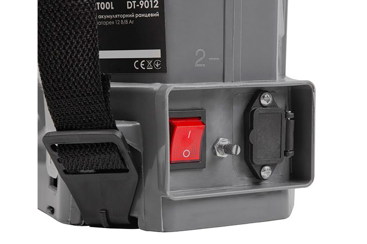Обприскувач акумуляторний Intertool 12л x 8Аг (DT-9012)