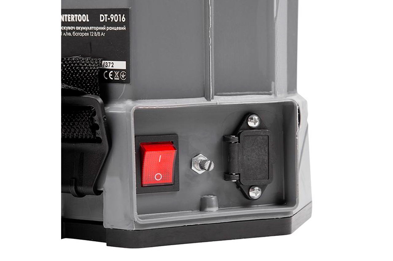 Обприскувач акумуляторний Intertool 16л x 8Аг (DT-9016)