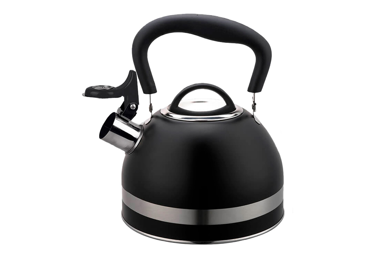 Чайник нержавіючий Maestro 1.8л чорний (MR-1336-BLACK)
