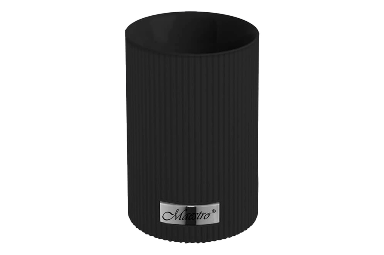 Набір кухонний Maestro 8од силікон-нейлон чорний (MR-1542-BLACK)