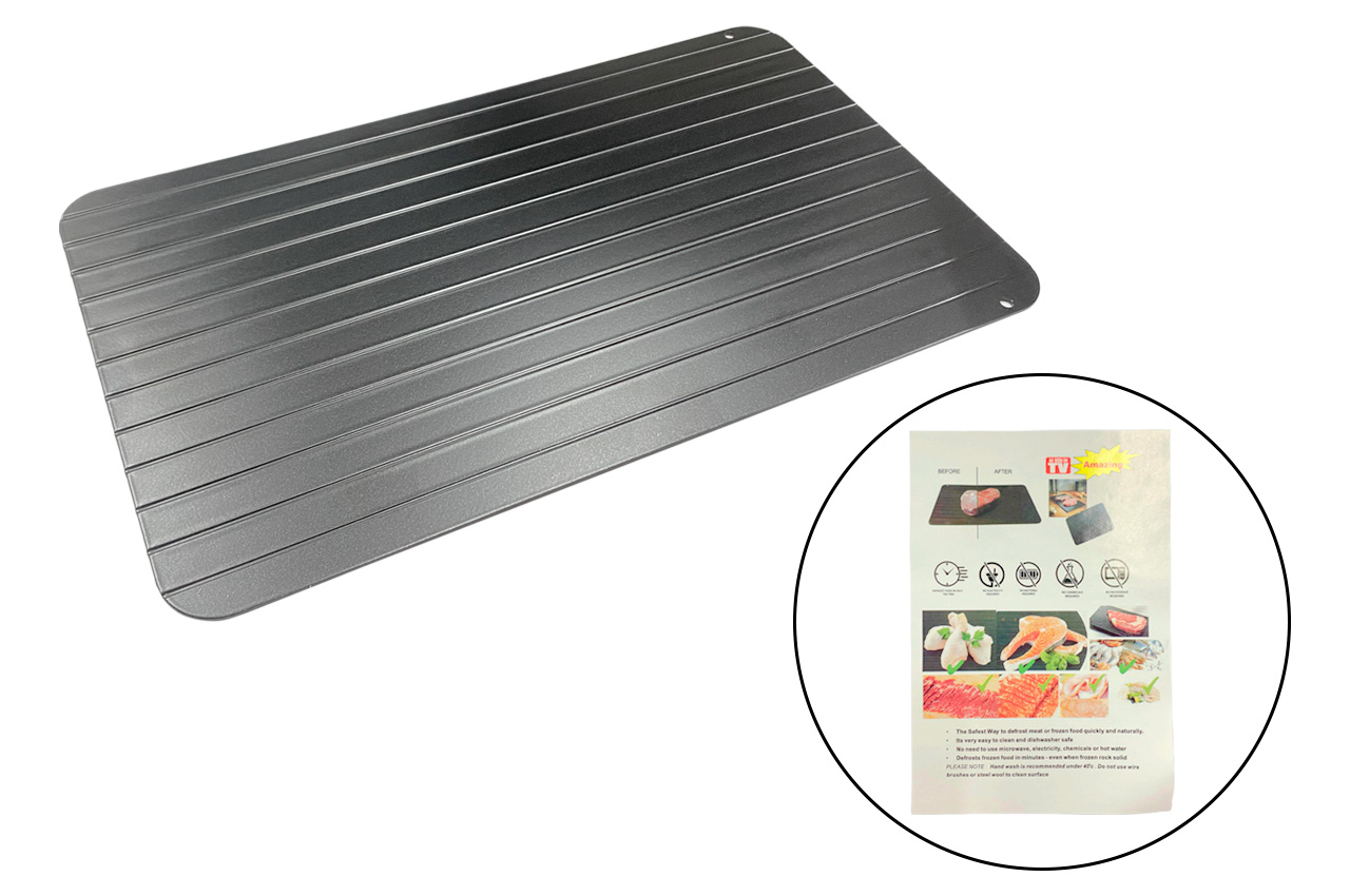 Алюминиевая доска для размораживания продуктов 230х165 (S-El-2104)