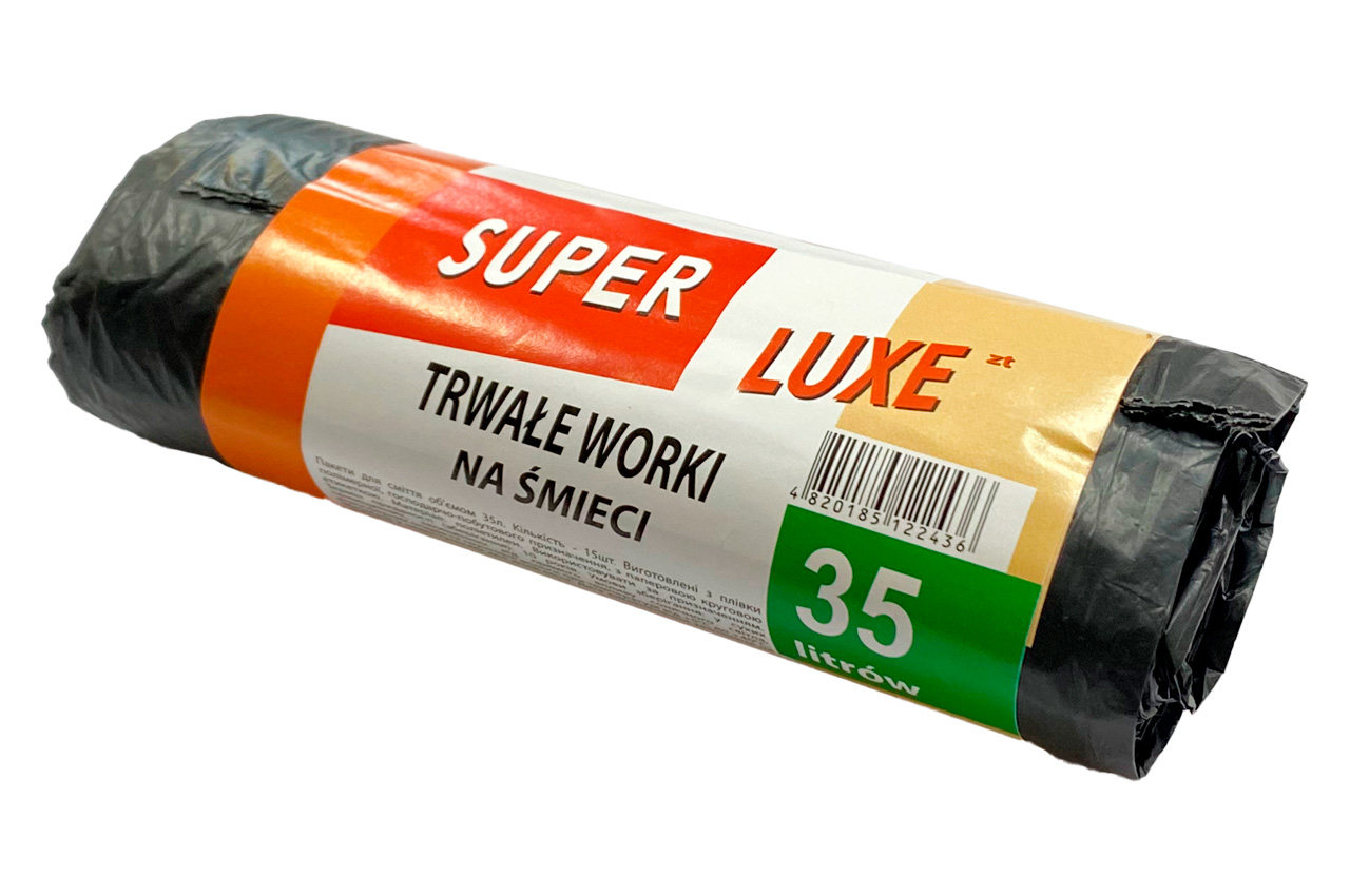 Пакет для сміття 500х600мм 35л (15шт) (83754)