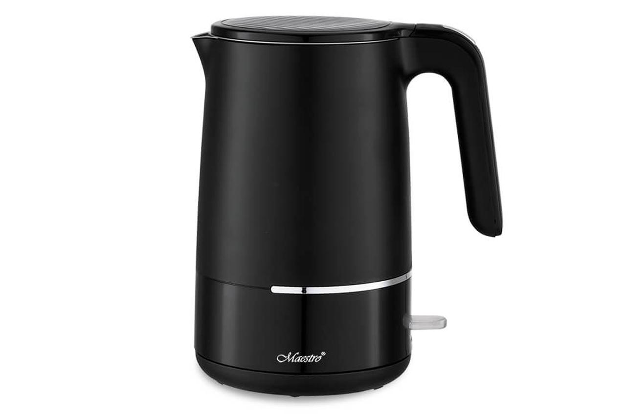 Електрочайник нержавіючий Maestro 1.7л чорний (MR-037-BLACK)