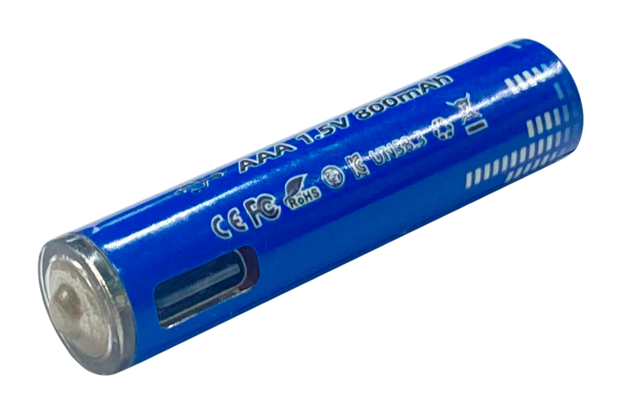 Акумулятор литиевый Wimpex AAA x 800мАч USB (229-WX1433-USB)