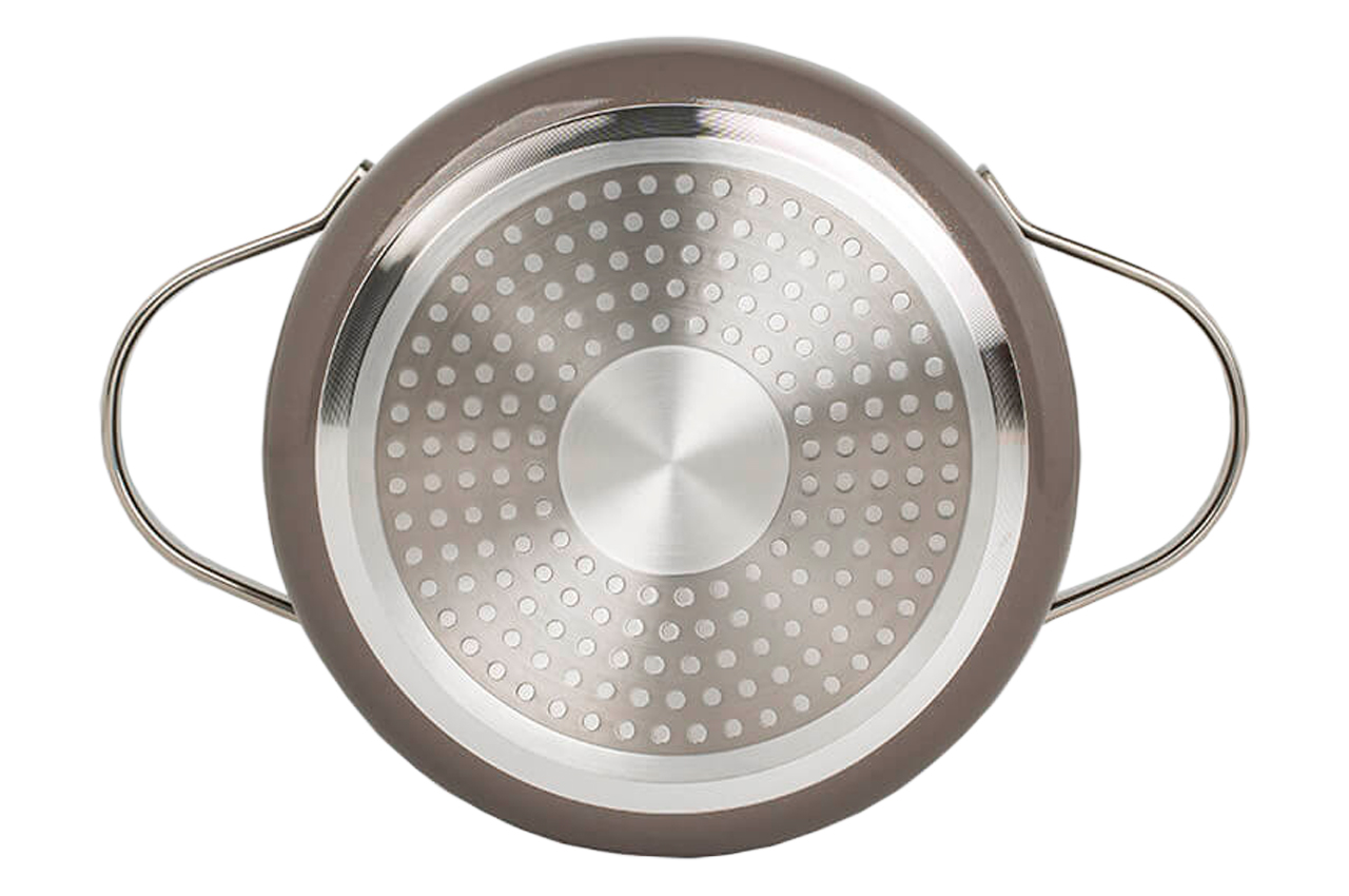 Каструля антипригарна Maestro 280мм x 3.9л низька Ceramic (MR-4009-28S)