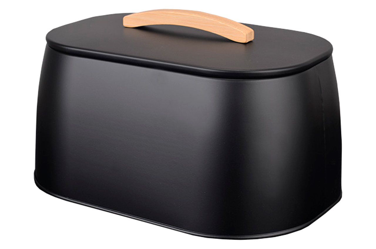 Хлібниця Maestro *355 x 240 x 165мм чорна (MR-1675-BLACK)