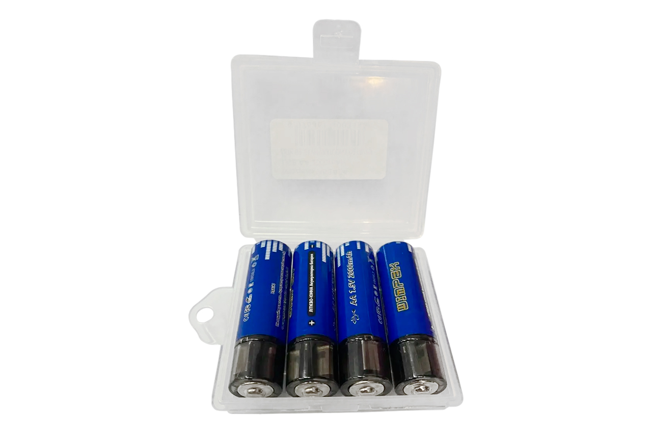 Акумулятор литиевый Wimpex AA x 2000мАч USB (229-WX1434-USB)