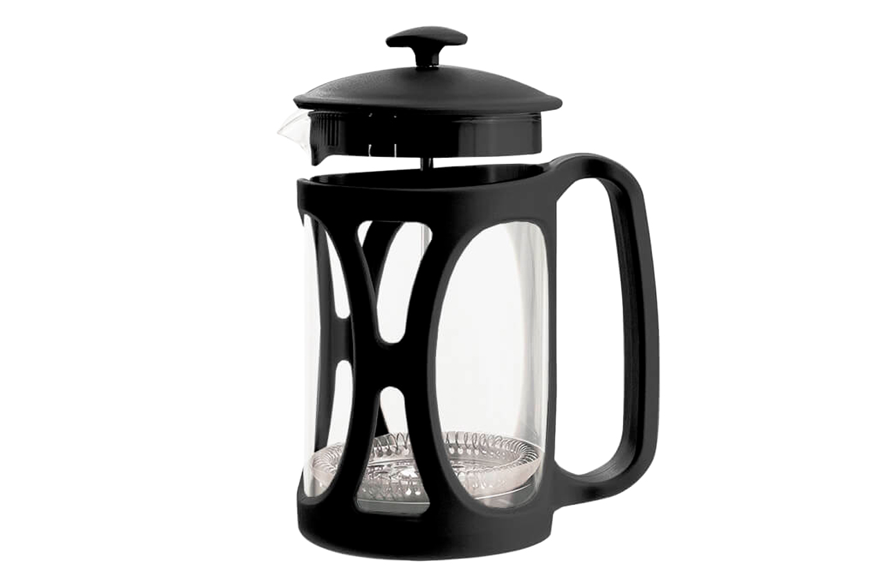Френч-прес Maestro 1000мл X пластик чорний (MR-1663-1000-BLACK)