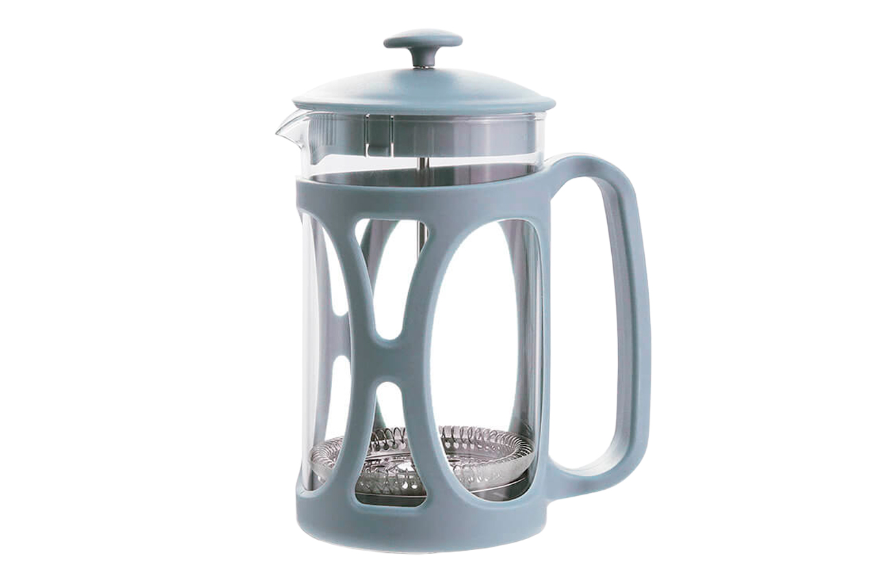 Френч-прес Maestro 800мл X пластик небесний (MR-1663-800-BLUE)