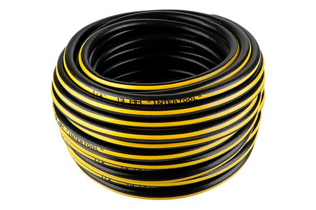 Шланг поливальний Intertool 1/2" x 30м зебра (GE-4105)