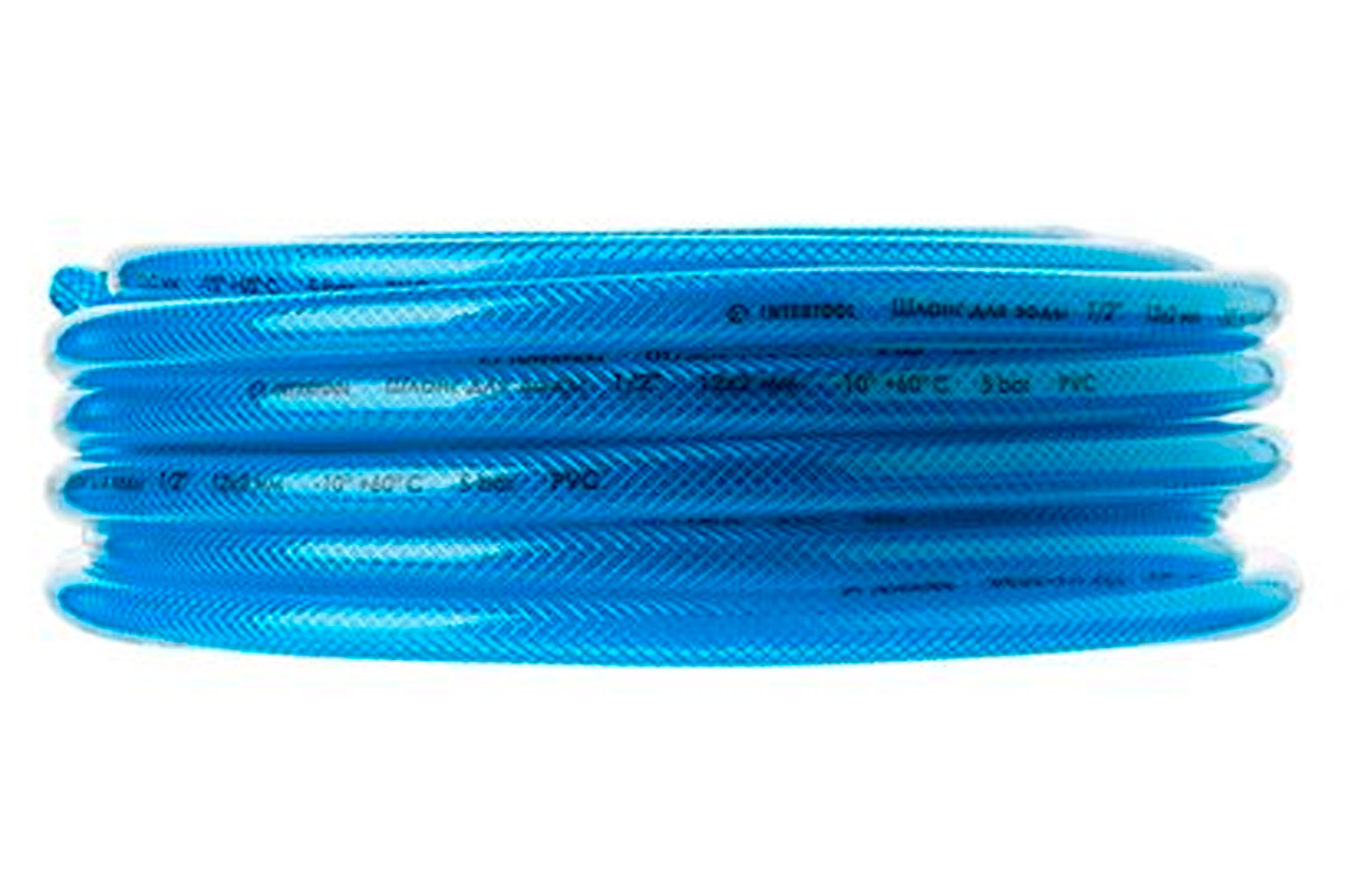 Шланг поливочный Intertool 1/2" x 20м армований (GE-4053)