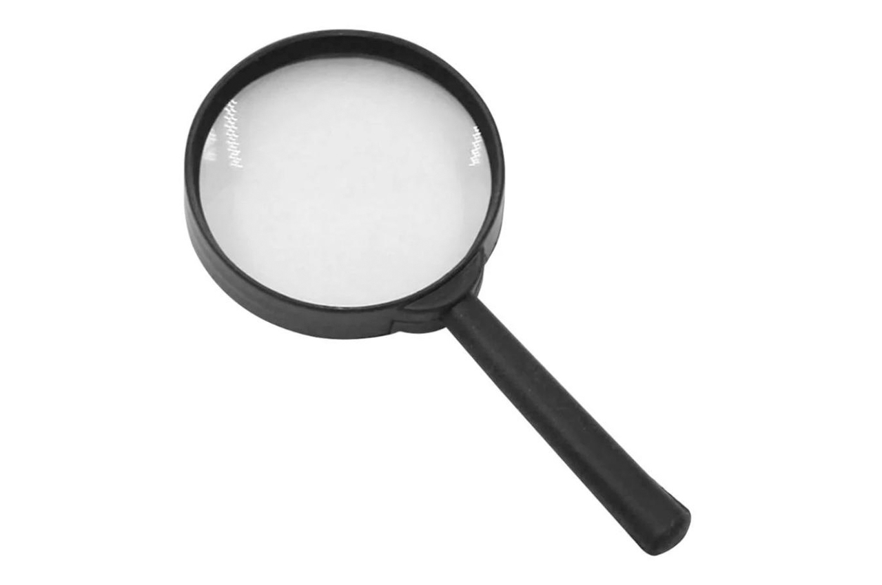 Лупа ручная Magnifying 75мм (С-86120)