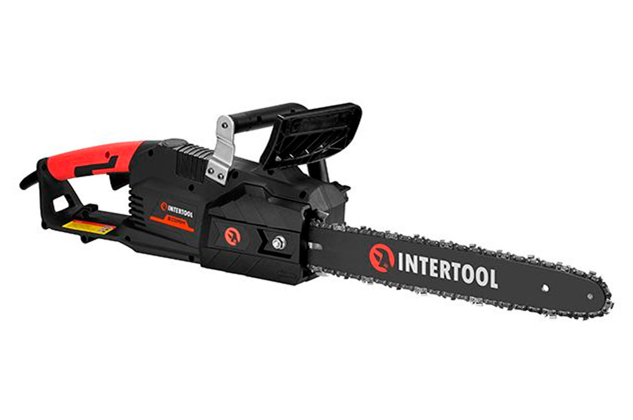 Пила ланцюгова електрична Intertool-Storm 2400Вт x 16" двигун прямий (WT-2204)