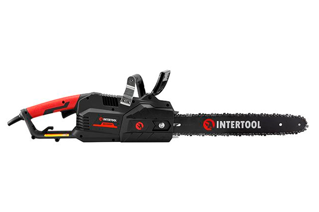 Пила ланцюгова електрична Intertool-Storm 2400Вт x 16" двигун прямий (WT-2204)