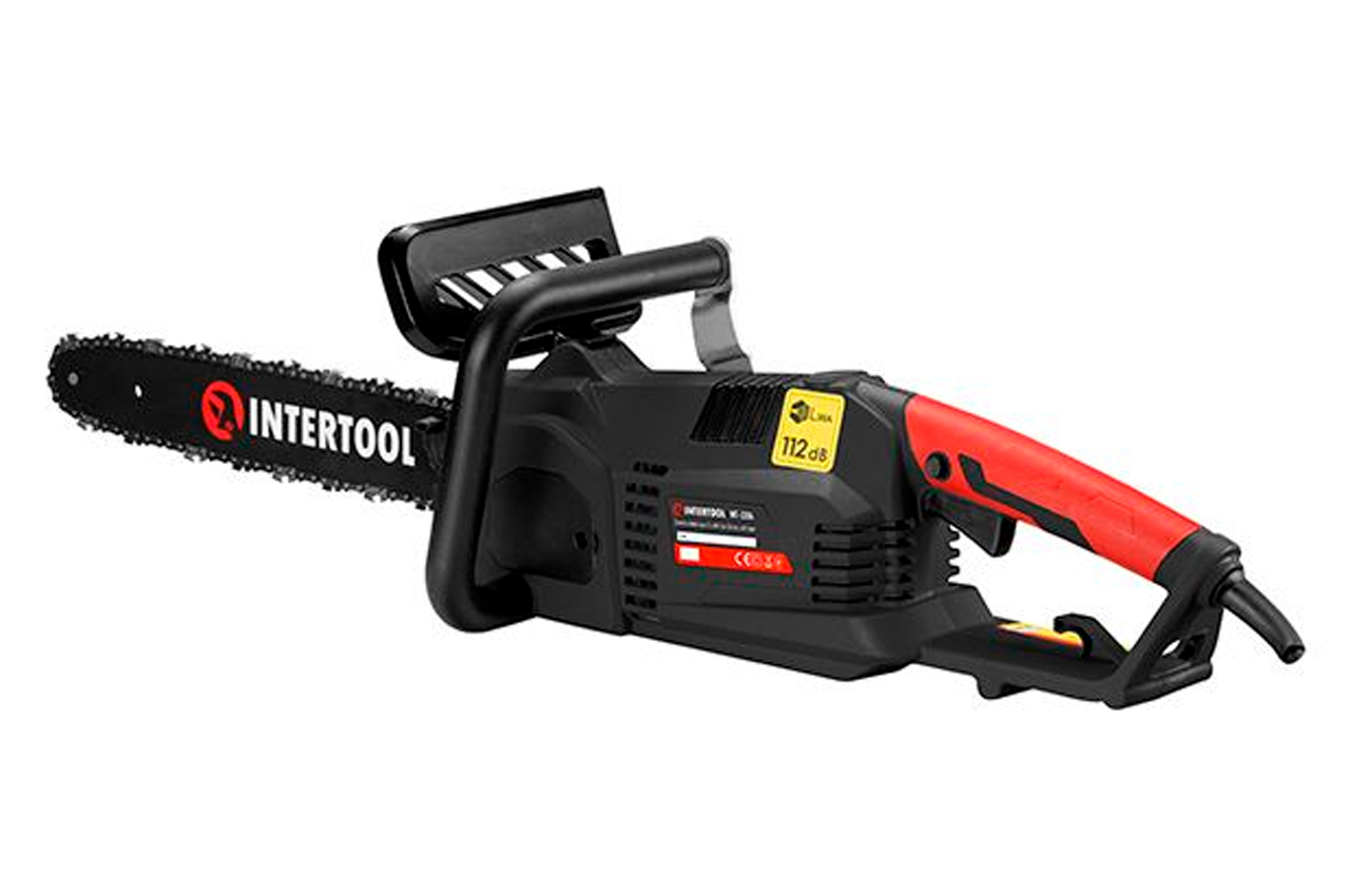Пила ланцюгова електрична Intertool-Storm 2400Вт x 16" двигун прямий (WT-2204)